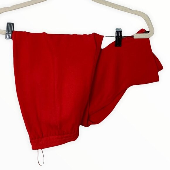 Stella McCartney Crepe Tapered Elastic Waist Pants Trousers Size 36 or 0 Pockets - Picture 7 of 12